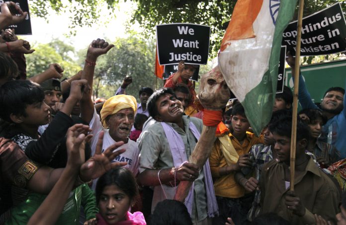 India Pakistan Protest