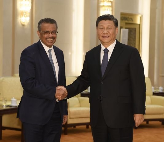 Relationship between WHO and China