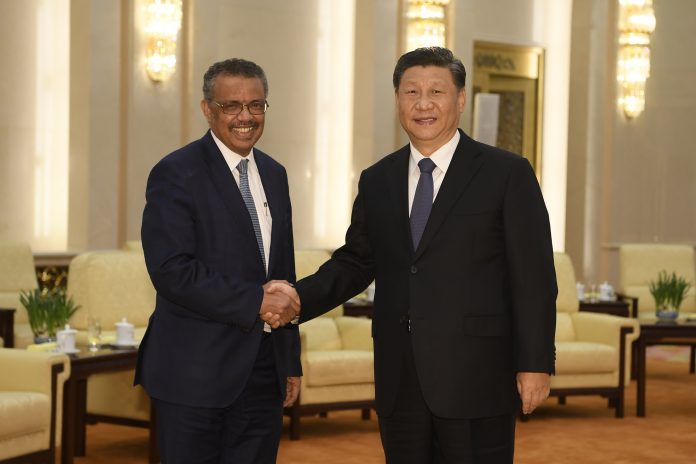 Director General Of The World Health Organization, Tedros Adhanom, Visit To Beijing Relationship between WHO and China